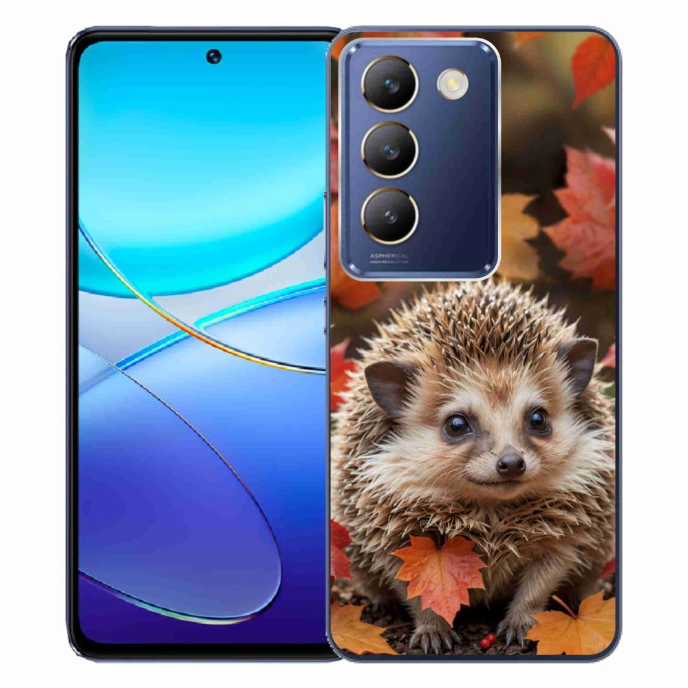 mmCase géltok a Vivo V40 SE/5G-hez – sün a levelek között