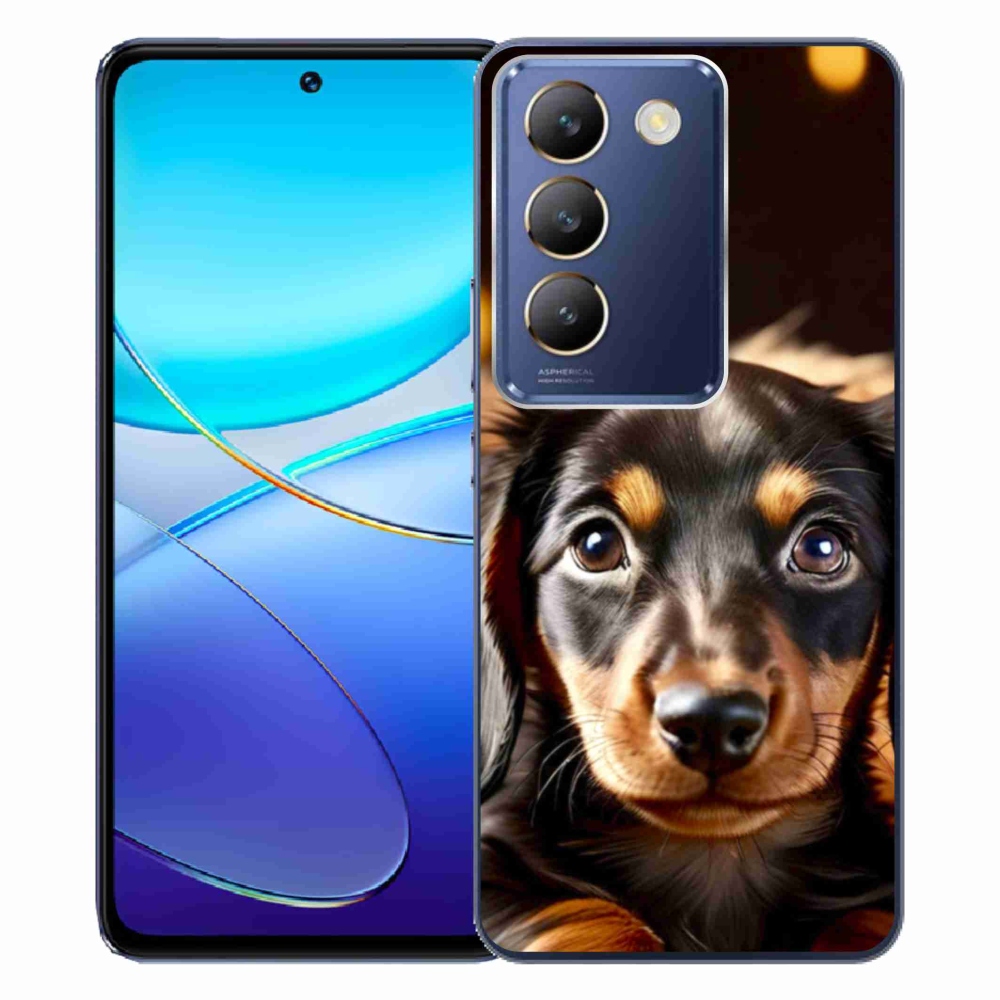 mmCase gélhuzat a Vivo V40 SE/5G-hez – dachshund