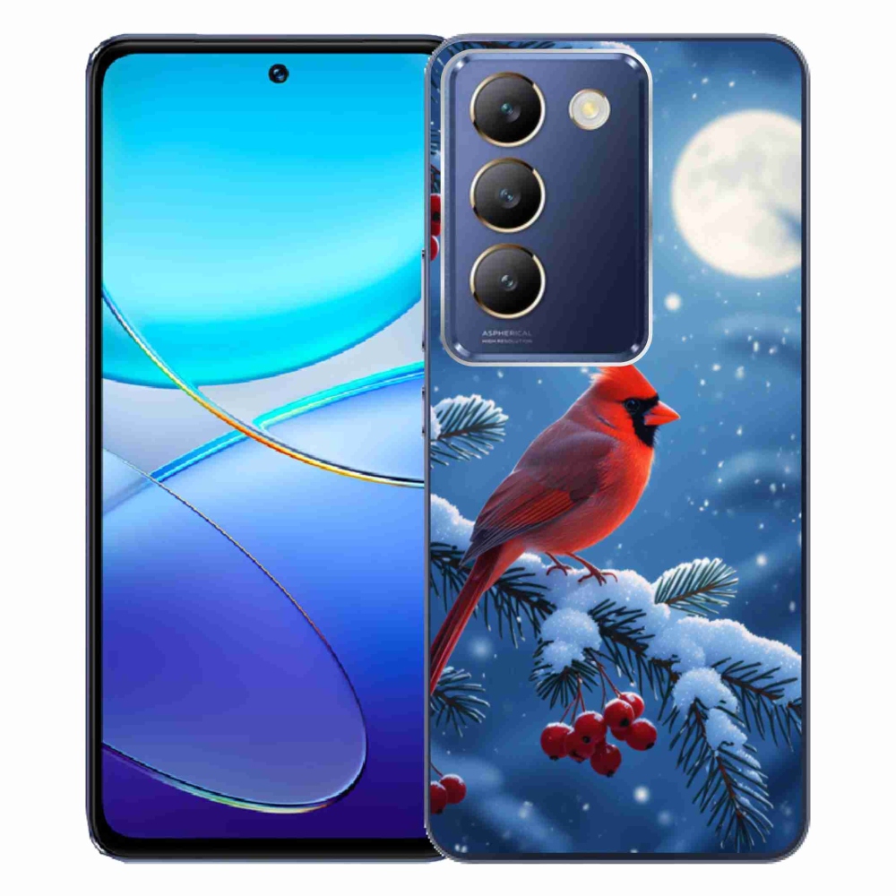 mmCase géltok a Vivo V40 SE/5G-hez – kardinális vörös
