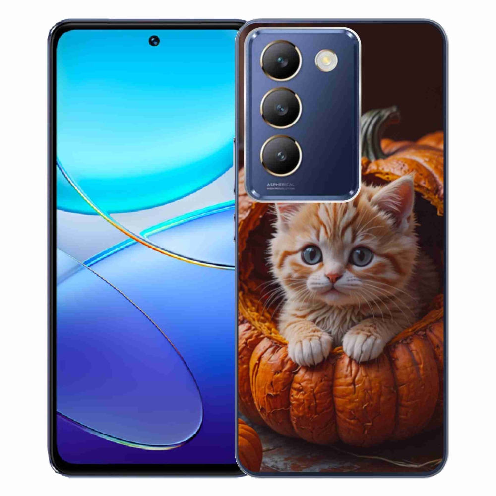 mmCase géltok a Vivo V40 SE/5G-hez – cica és sütőtök 2