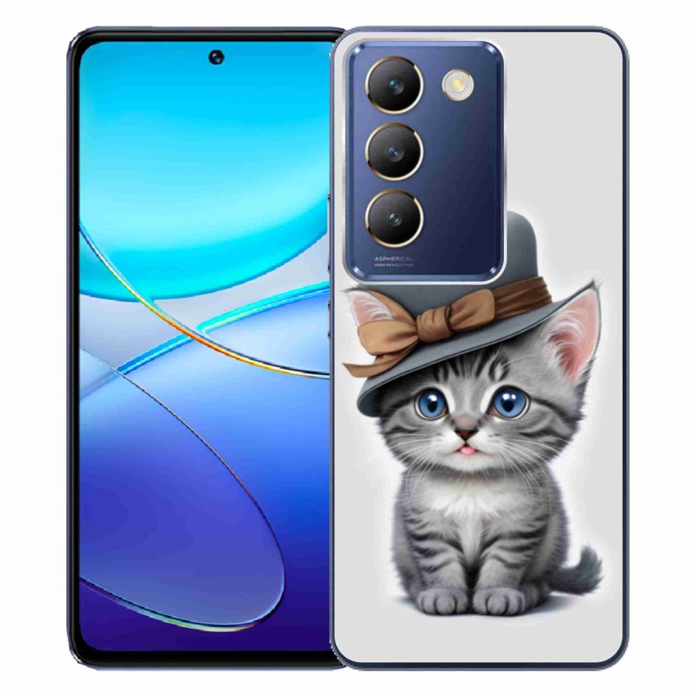 mmCase géltok a Vivo V40 SE/5G-hez – kalapos cica