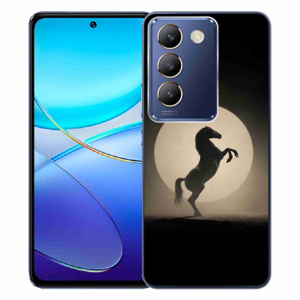 mmCase gél tok a Vivo V40 SE/5G-hez – ló sziluettje