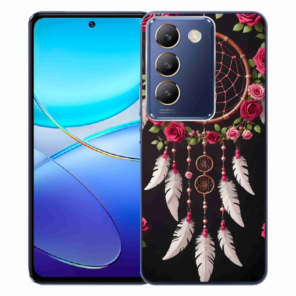 mmCase géltok a Vivo V40 SE/5G-hez – álomfogó rózsákkal