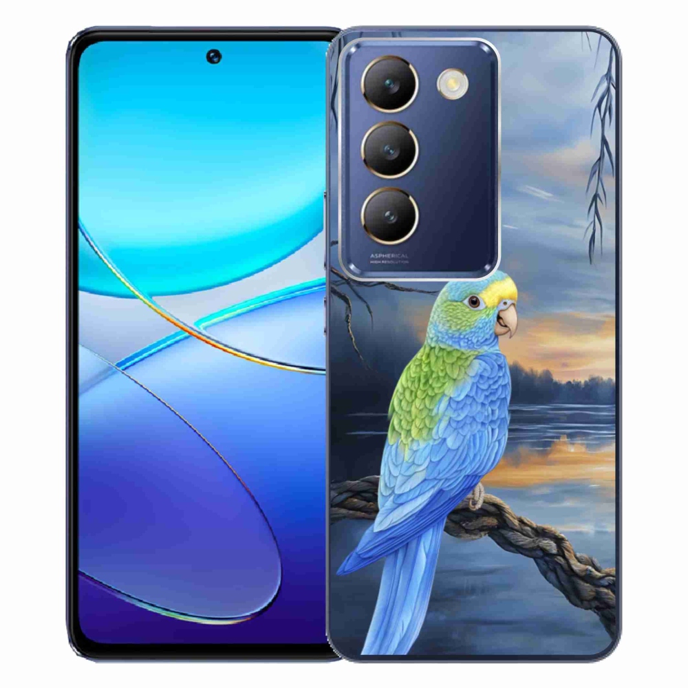 mmCase géltok a Vivo V40 SE/5G-hez – kék papagáj