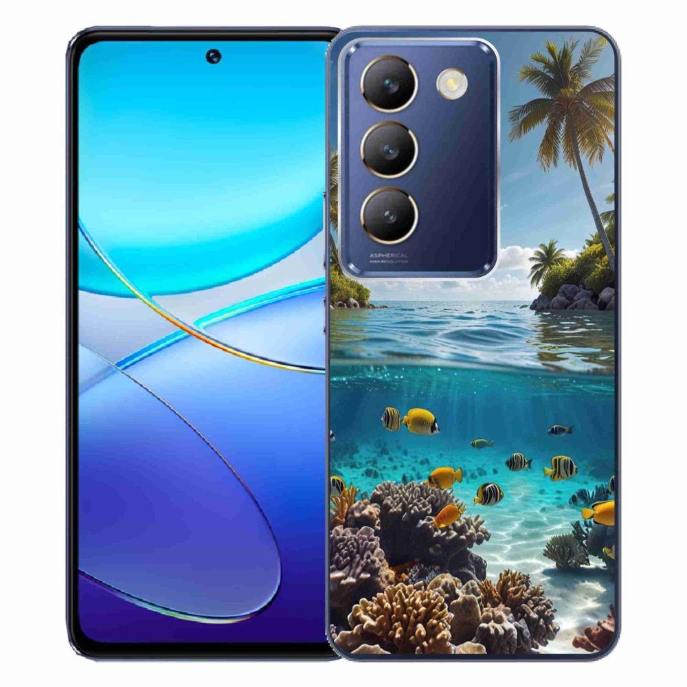 mmCase gélhuzat a Vivo V40 SE/5G-hez – Tengeri világ 4