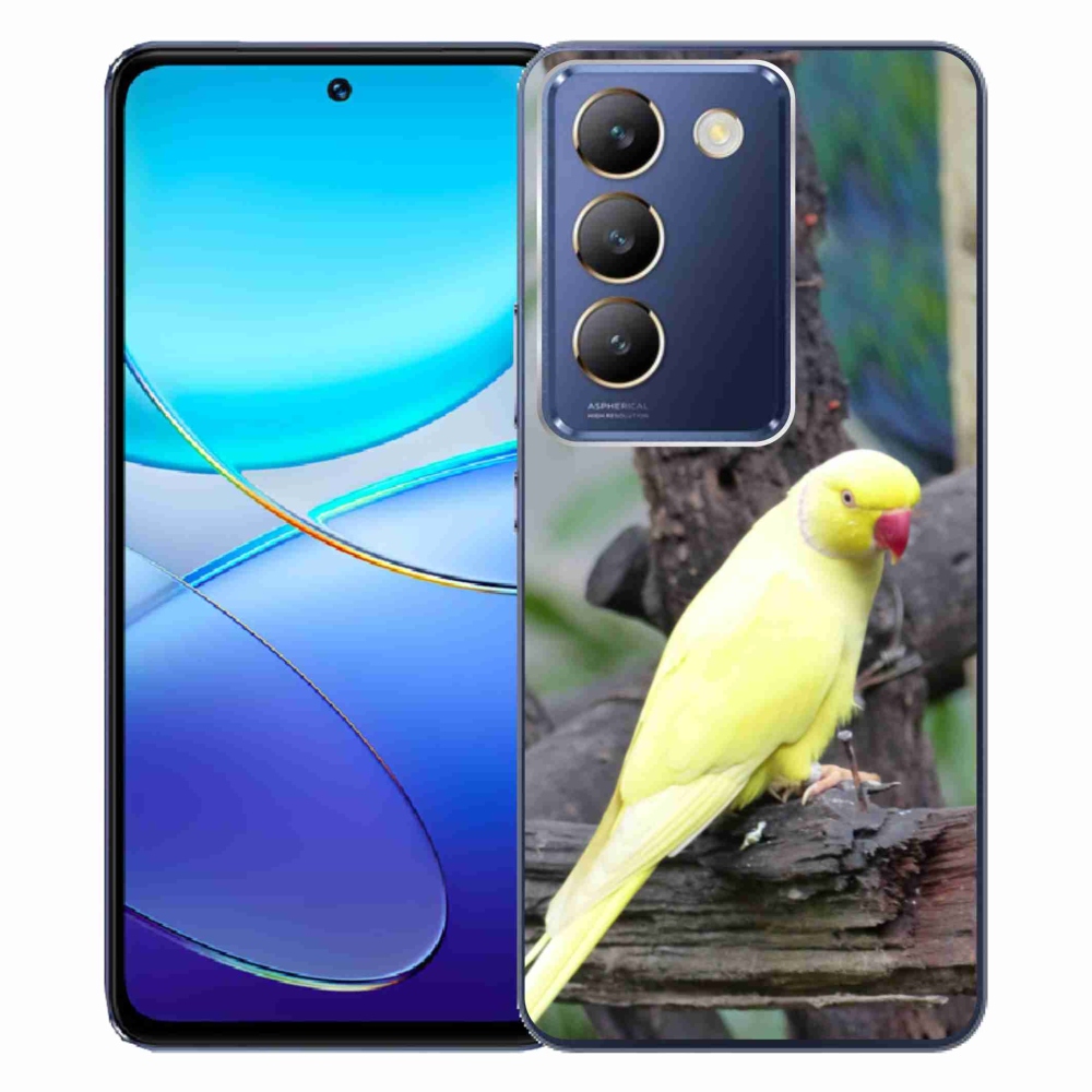 mmCase géltok a Vivo V40 SE/5G-hez – sárga alexandri papagáj