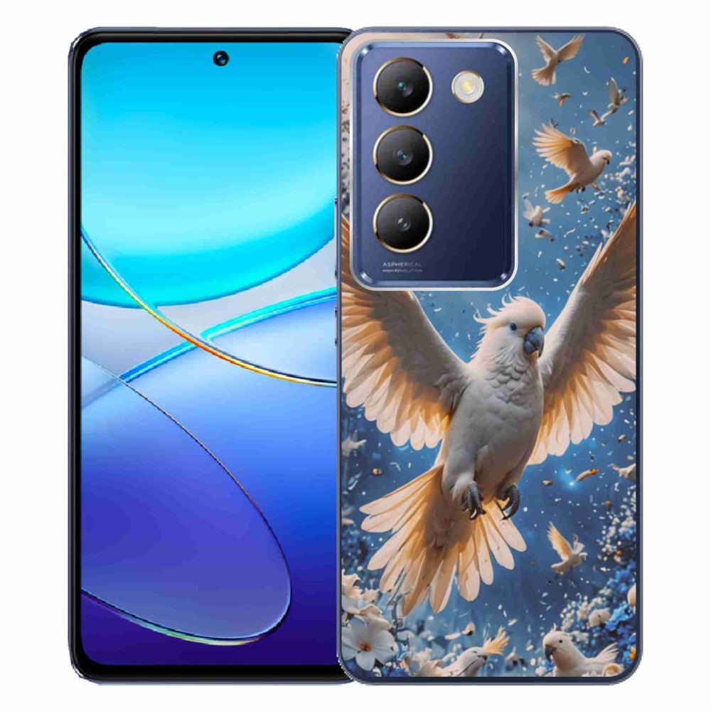 mmCase gélhuzat a Vivo V40 SE/5G-hez – kakadu papagáj
