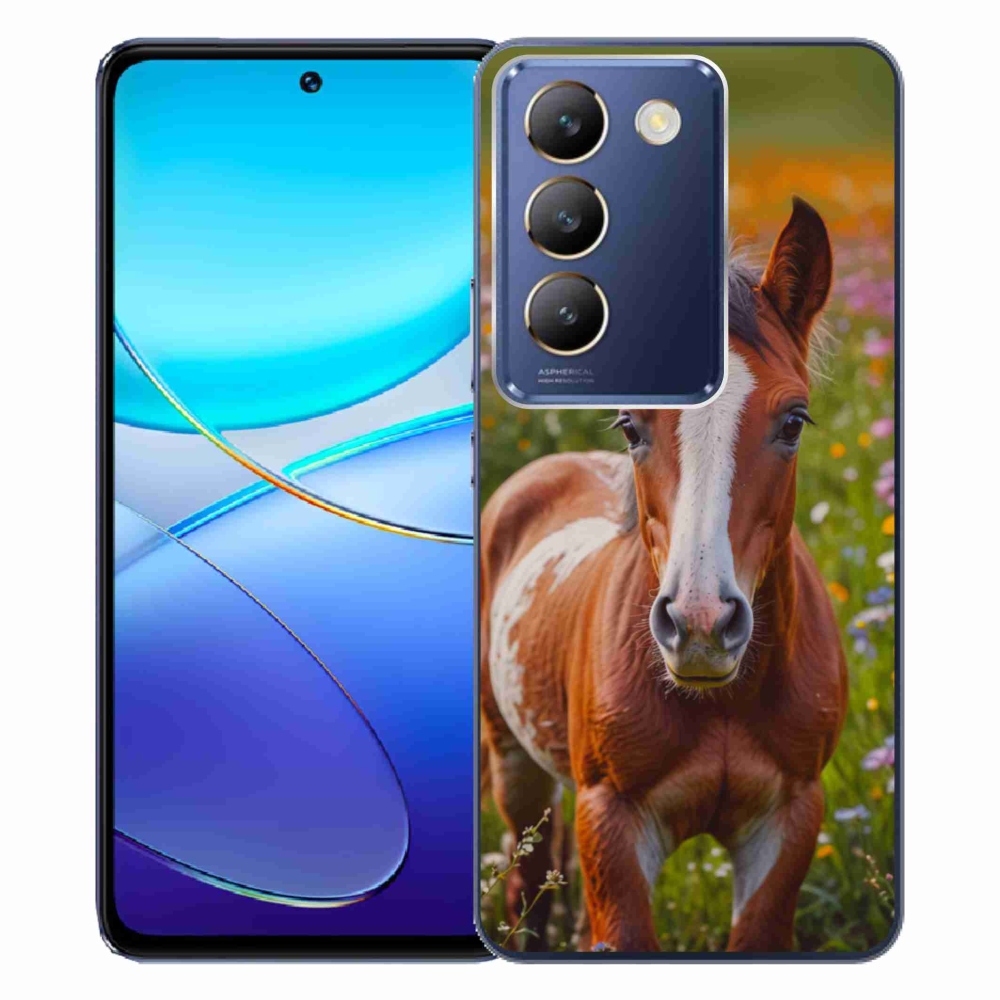 mmCase gél tok a Vivo V40 SE/5G-hez – aranyos csikó