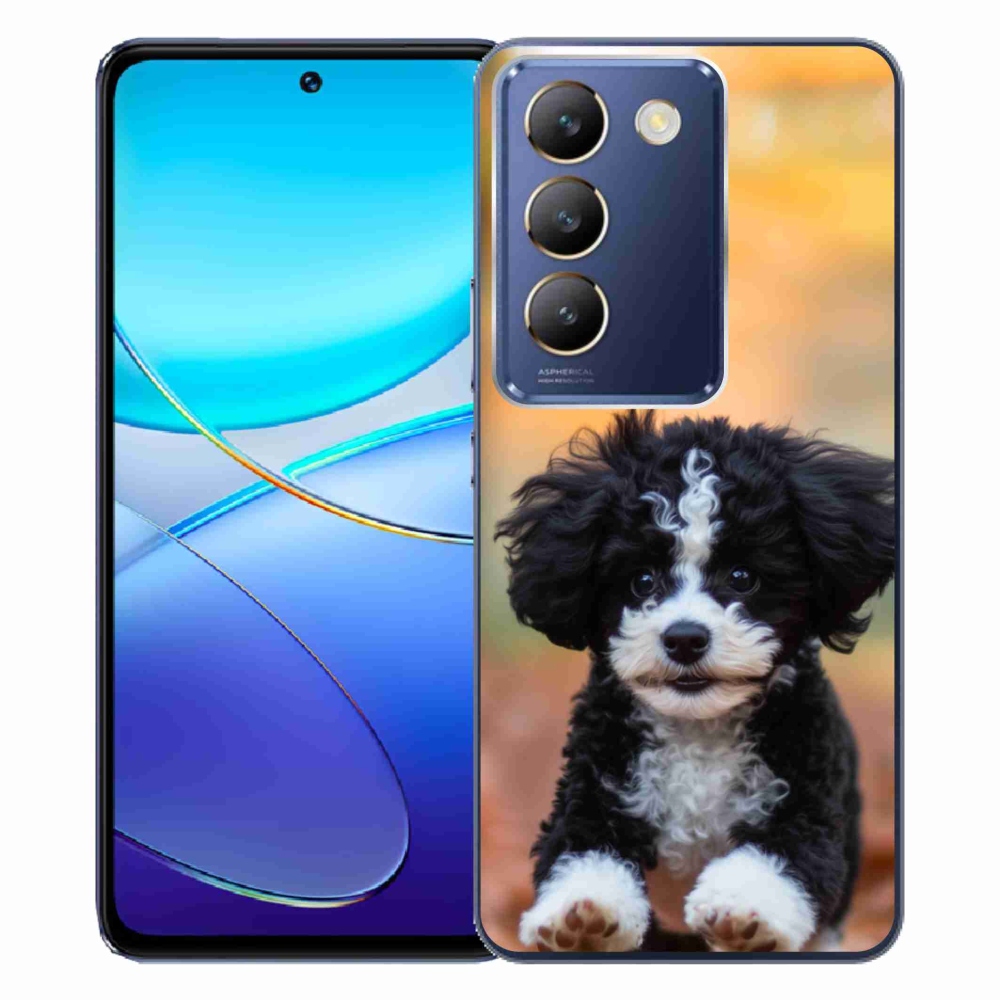 mmCase gél tok a Vivo V40 SE/5G-hez – aranyos kiskutya 2
