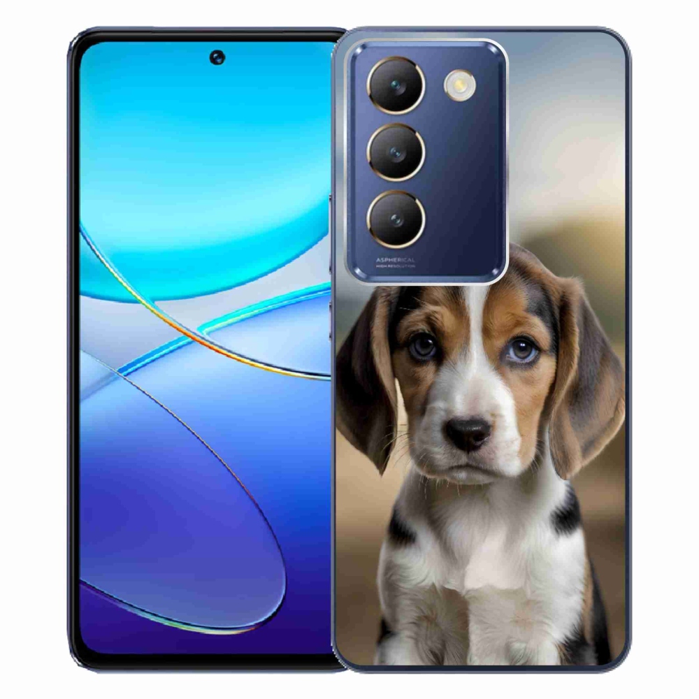mmCase gél tok a Vivo V40 SE/5G-hez – aranyos beagle