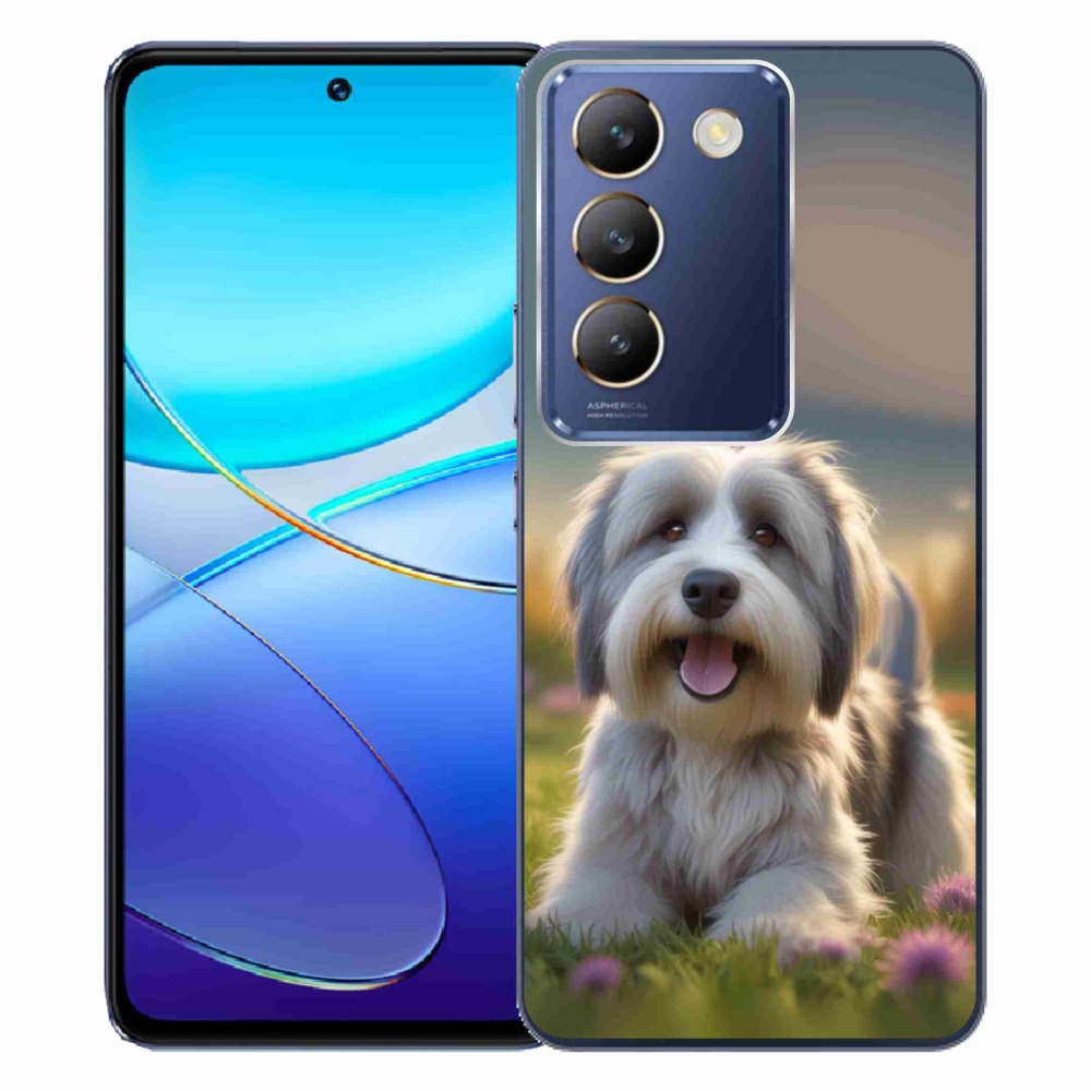mmCase gél tok a Vivo V40 SE/5G-hez – aranyos havannai kutyus