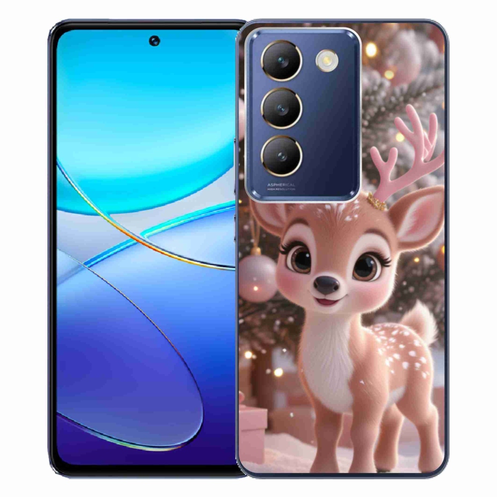 mmCase géltok a Vivo V40 SE/5G-hez – aranyos rénszarvas
