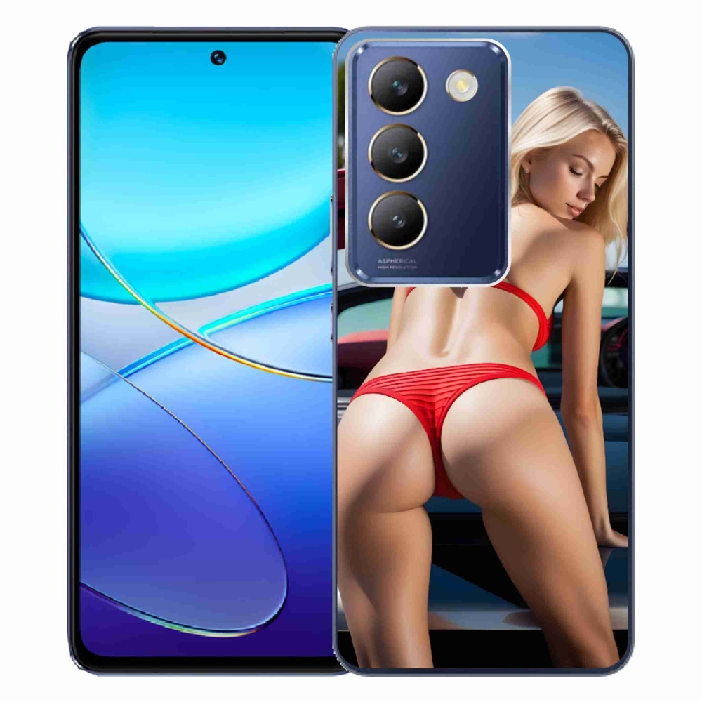 mmCase gélhuzat a Vivo V40 SE/5G-hez – szexi nő 2