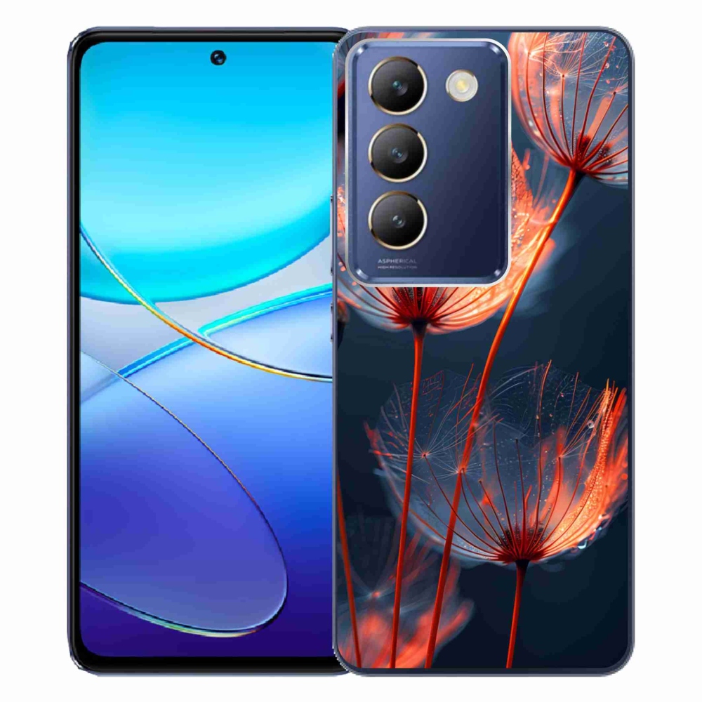mmCase gél tok a Vivo V40 SE/5G-hez – fénylő pelyhek