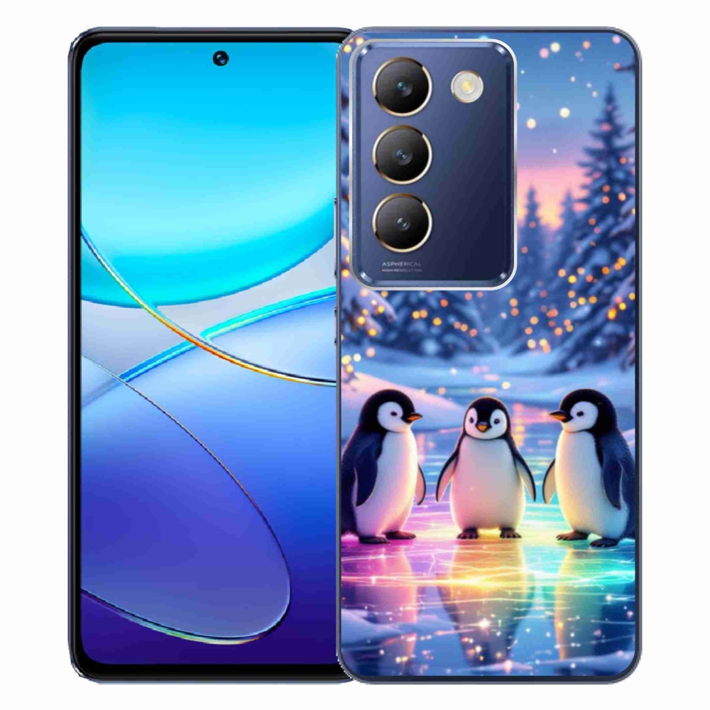 mmCase gélhuzat a Vivo V40 SE/5G-hez – pingvinek