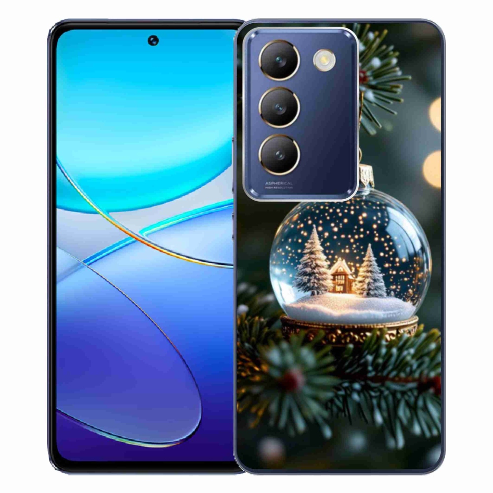 mmCase gél tok a Vivo V40 SE/5G-hez – karácsonyi gömb 2