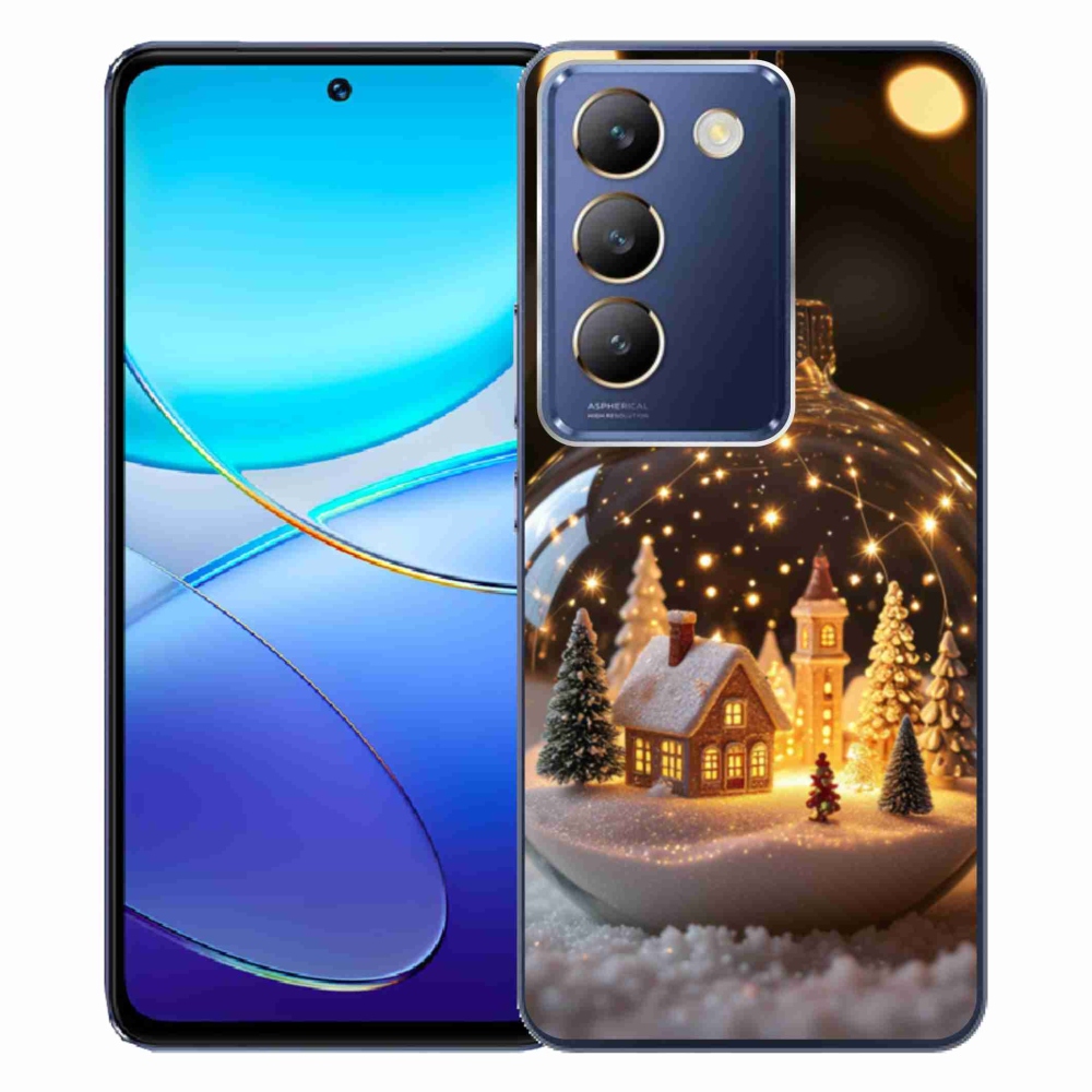 mmCase gél tok a Vivo V40 SE/5G-hez – karácsonyi gömb 3
