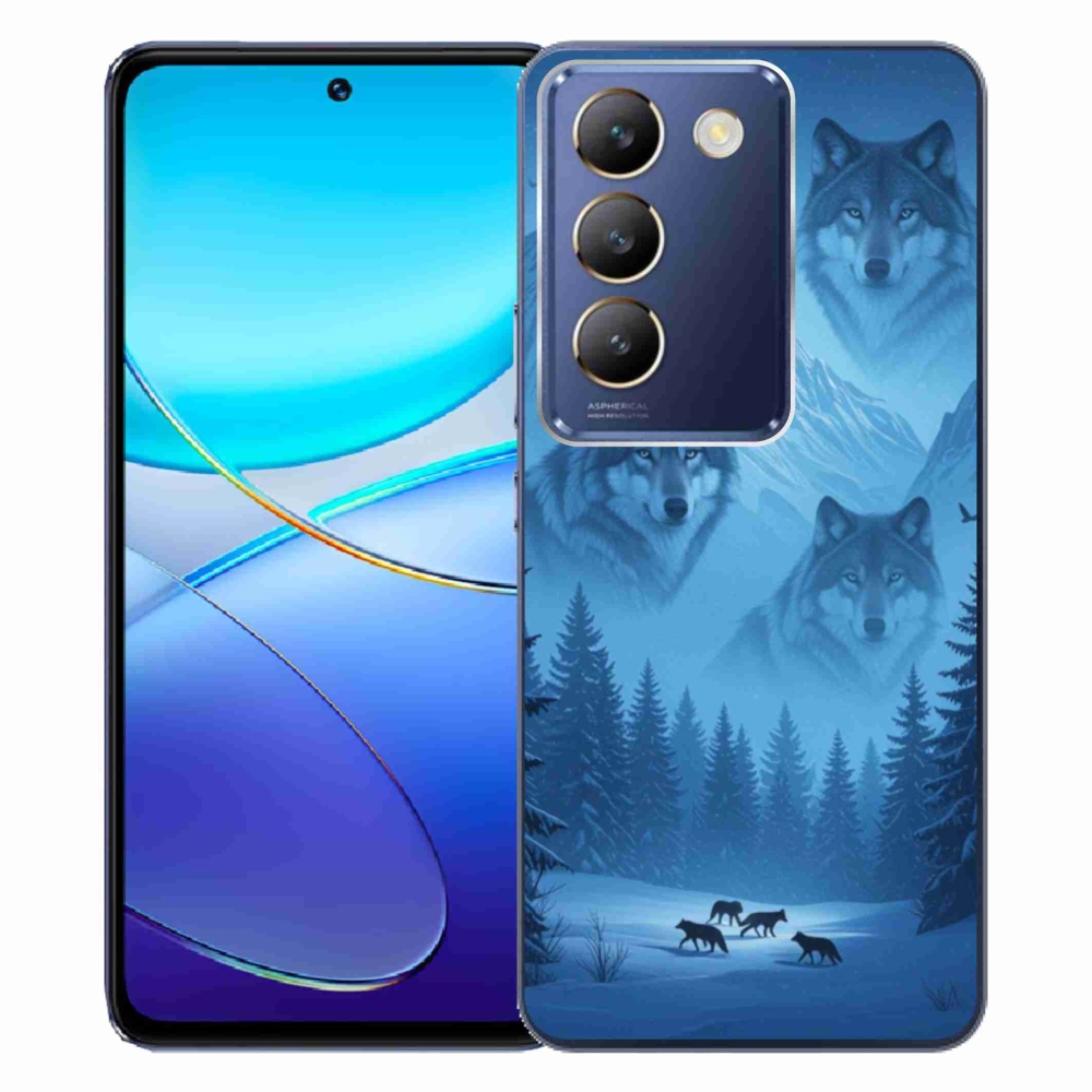 mmCase gélhuzat a Vivo V40 SE/5G-hez – farkasfalka