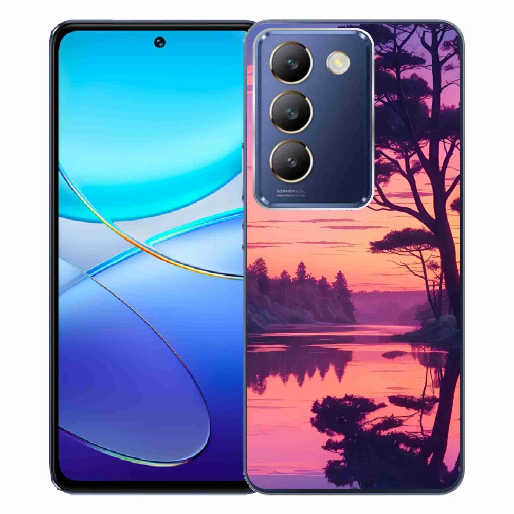 mmCase géltok a Vivo V40 SE/5G-hez – naplemente a tó felett