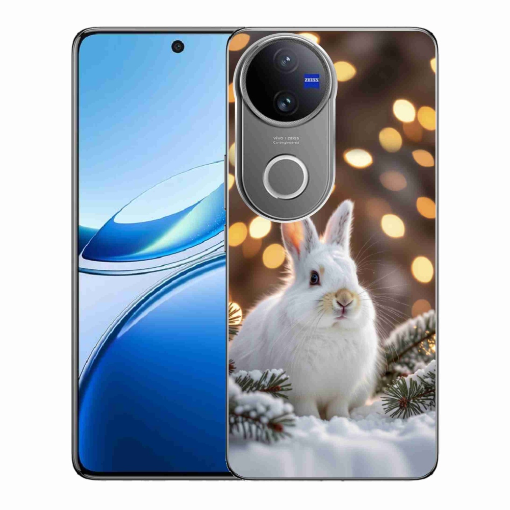 mmCase géltok a Vivo V50 5G-hez – fehér nyúl
