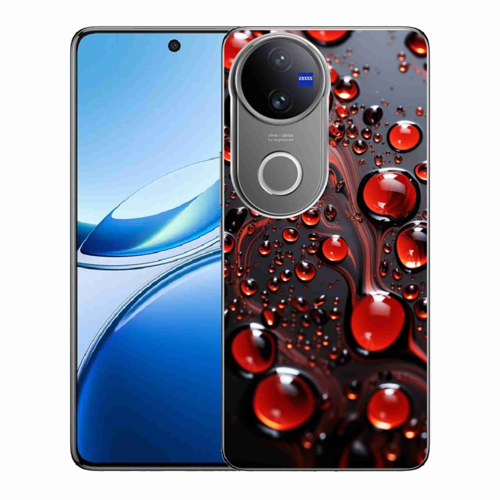mmCase géltok a Vivo V50 5G-hez – piros cseppek 2