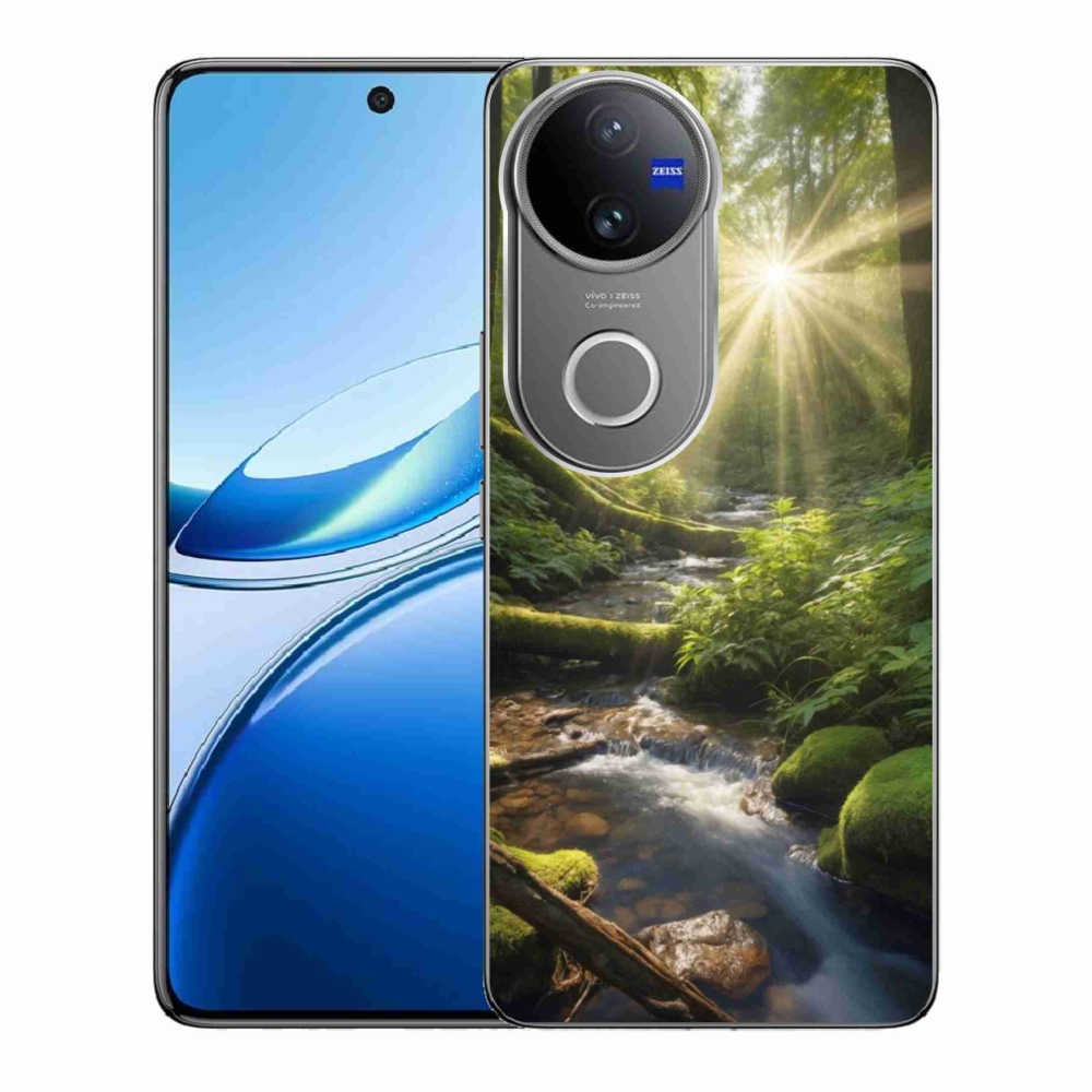 mmCase gélhuzat a Vivo V50 5G-hez – erdő mélye