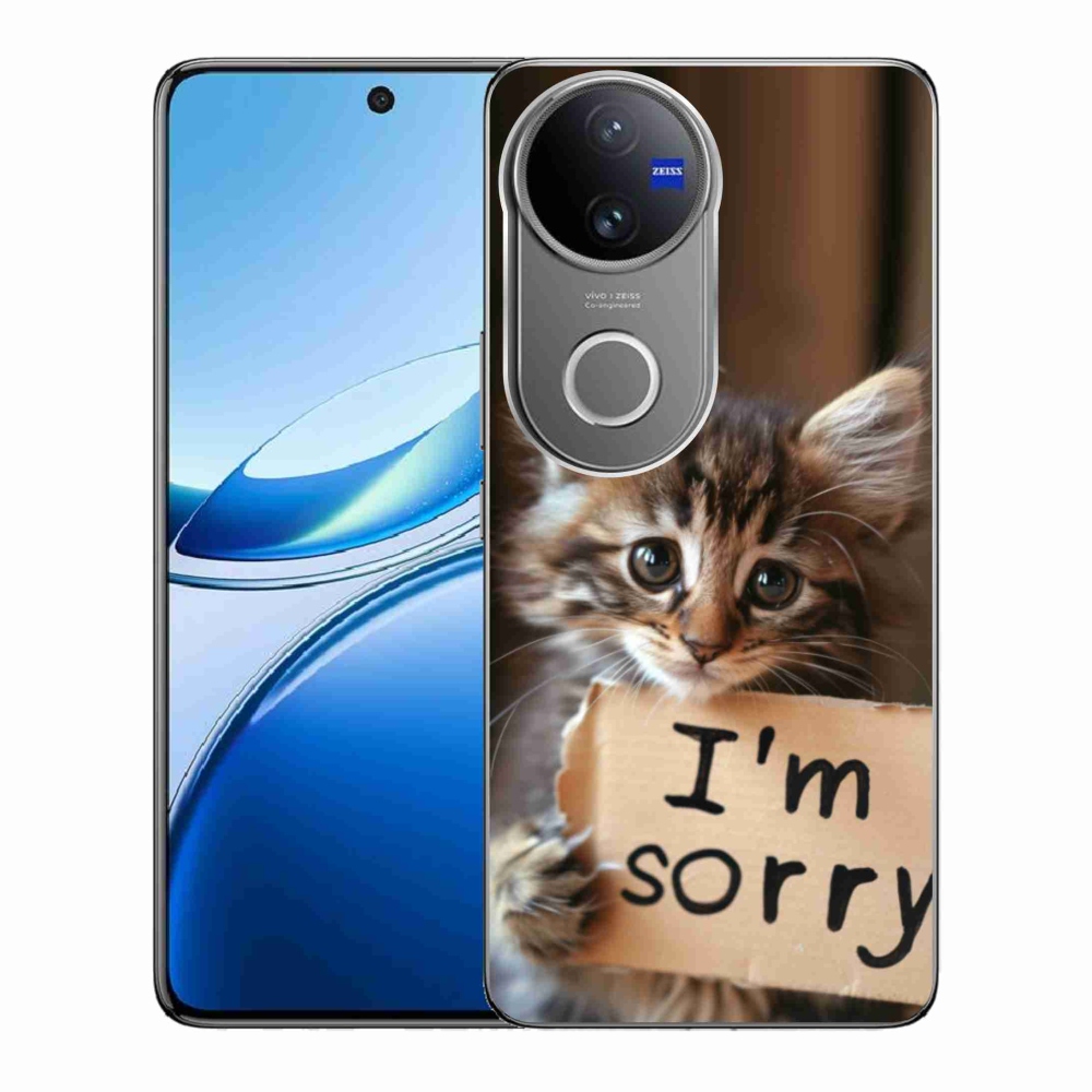 mmCase géltok a Vivo V50 5G-hez – macskás mintás