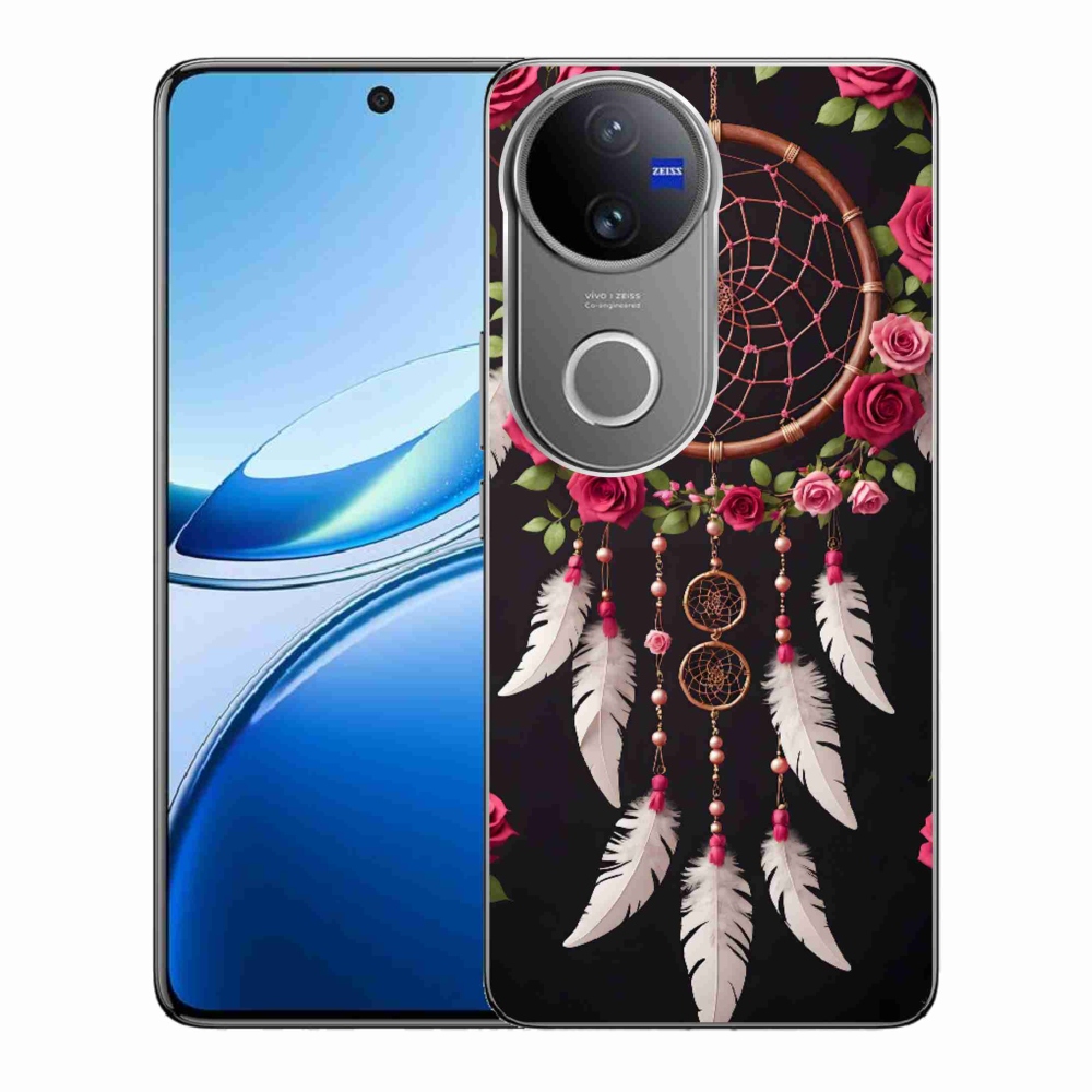 mmCase géltok a Vivo V50 5G-hez – álomfogó rózsákkal