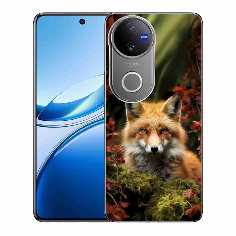 mmCase géltok a Vivo V50 5G-hez – róka az erdőben