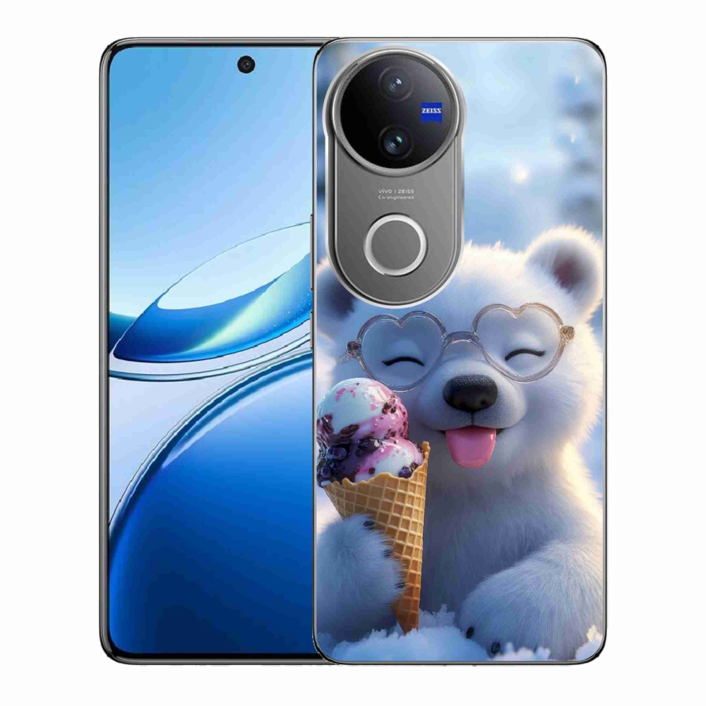 mmCase géltok a Vivo V50 5G-hez – mackó fagylalttal