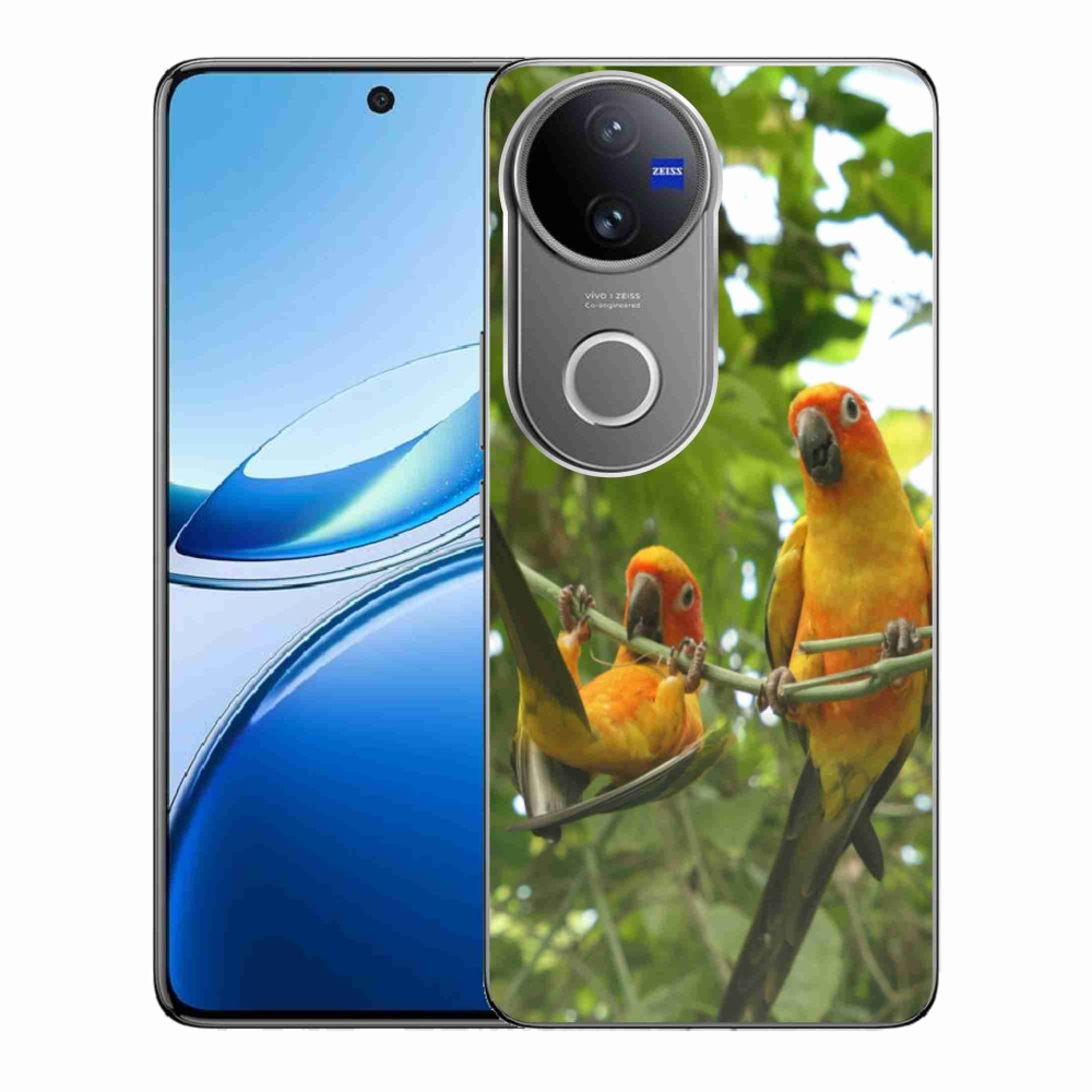 mmCase géltok a Vivo V50 5G-hez – aratinga papagájok