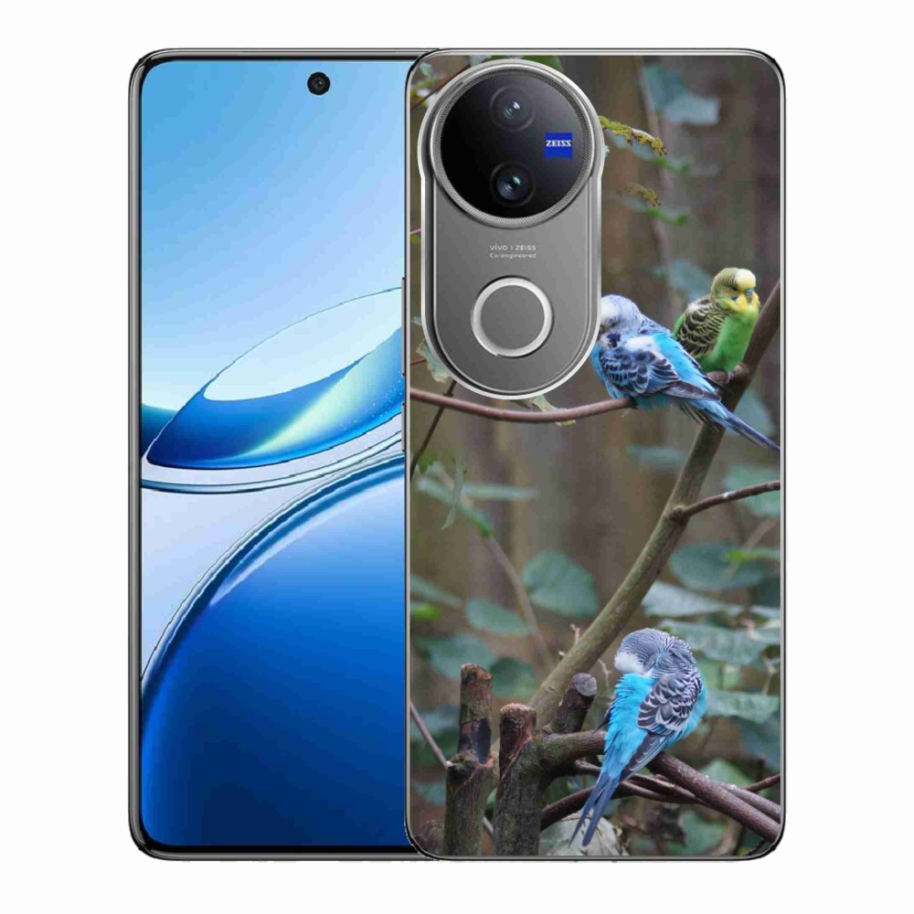 mmCase géltok a Vivo V50 5G-hez – papagájok egy ágon