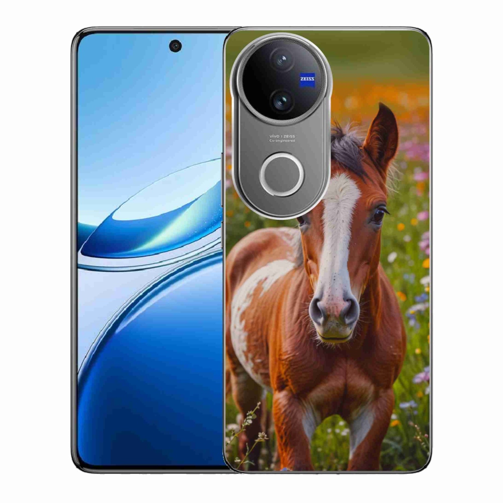mmCase gél tok a Vivo V50 5G-hez – aranyos csikó