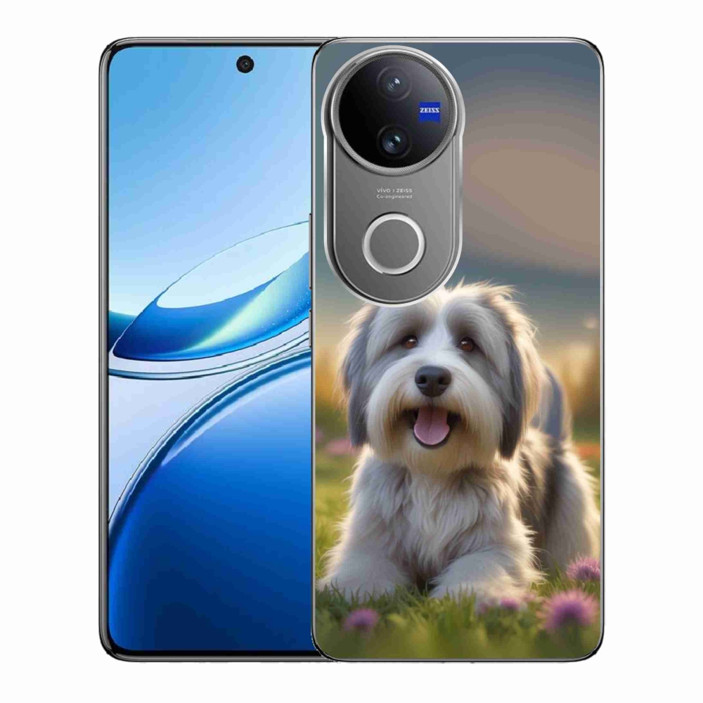 mmCase gél tok a Vivo V50 5G-hez – aranyos havannai kutyus