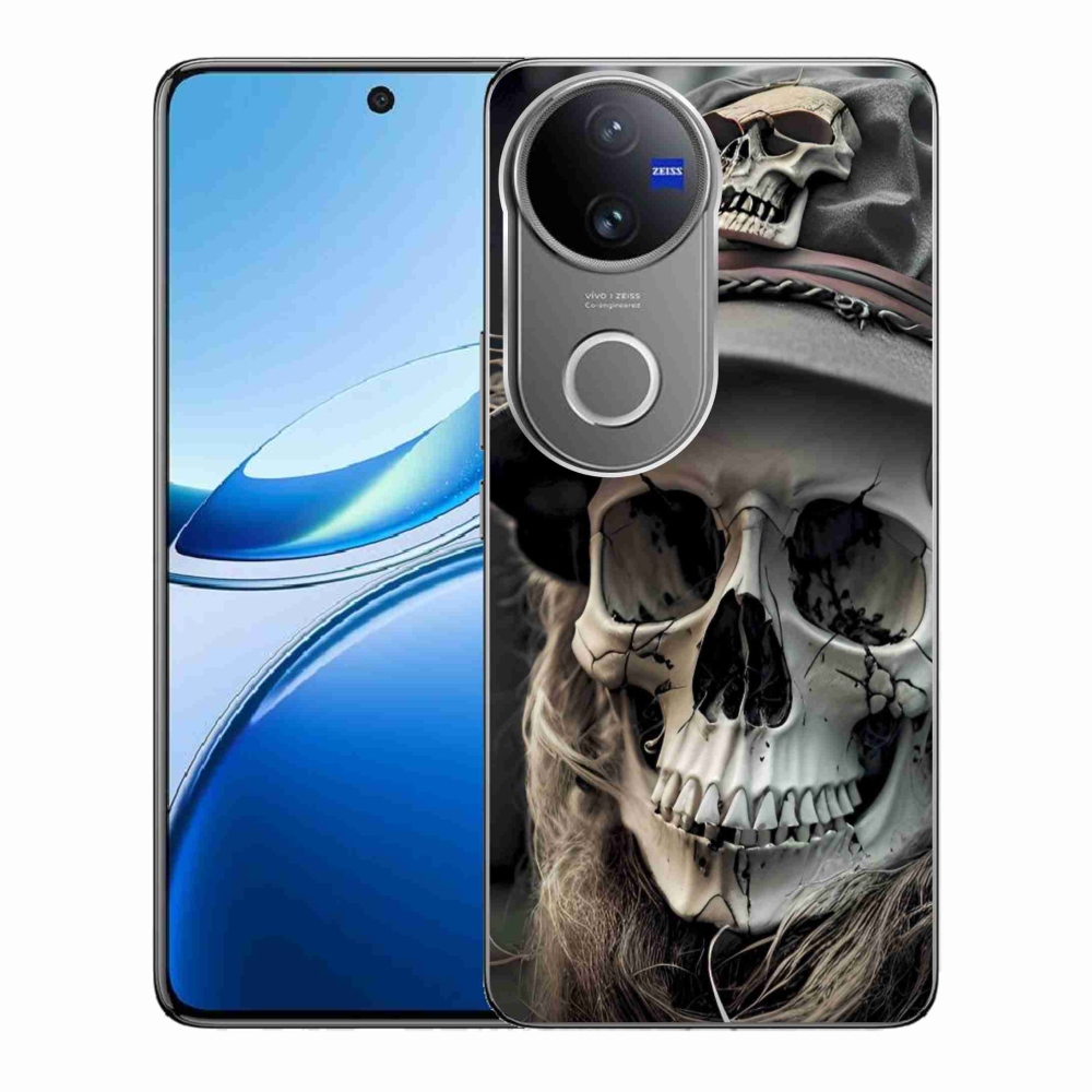mmCase géltok a Vivo V50 5G-hez – sötét koponya