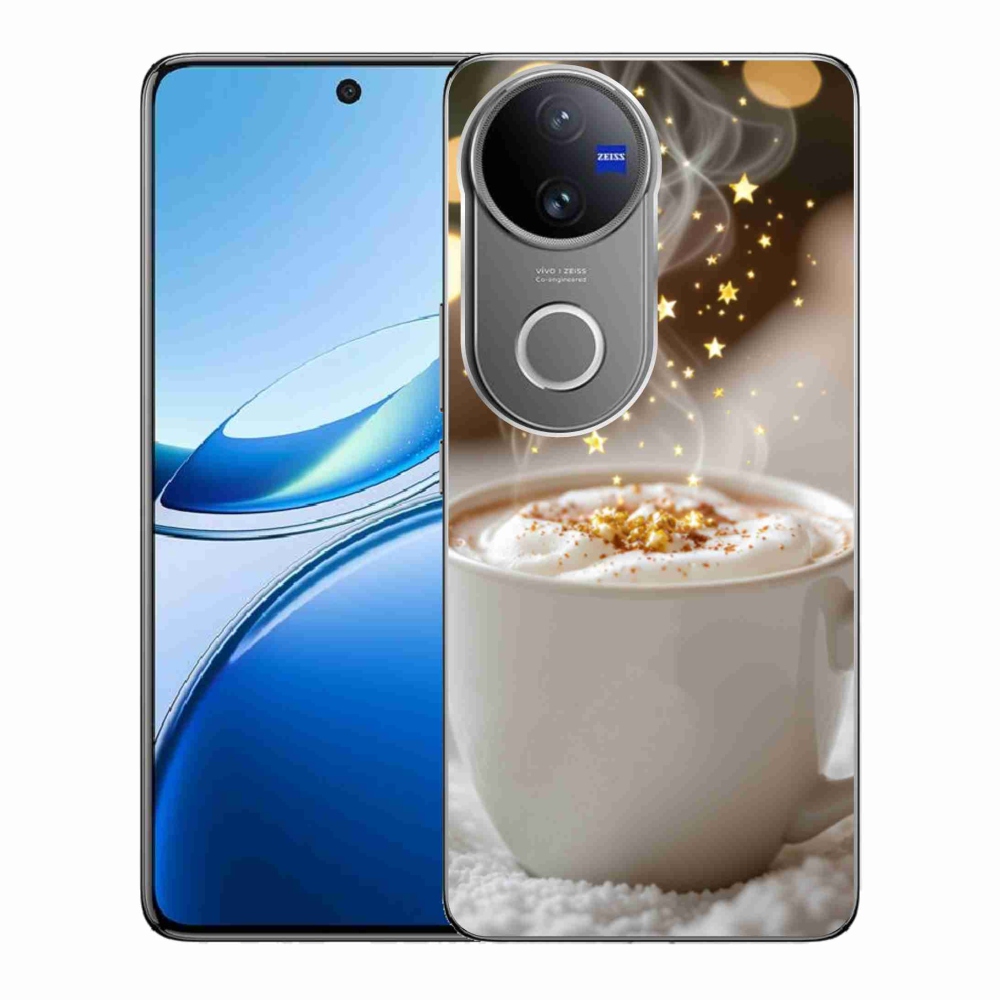mmCase gél tok a Vivo V50 5G-hez – karácsonyi forró ital