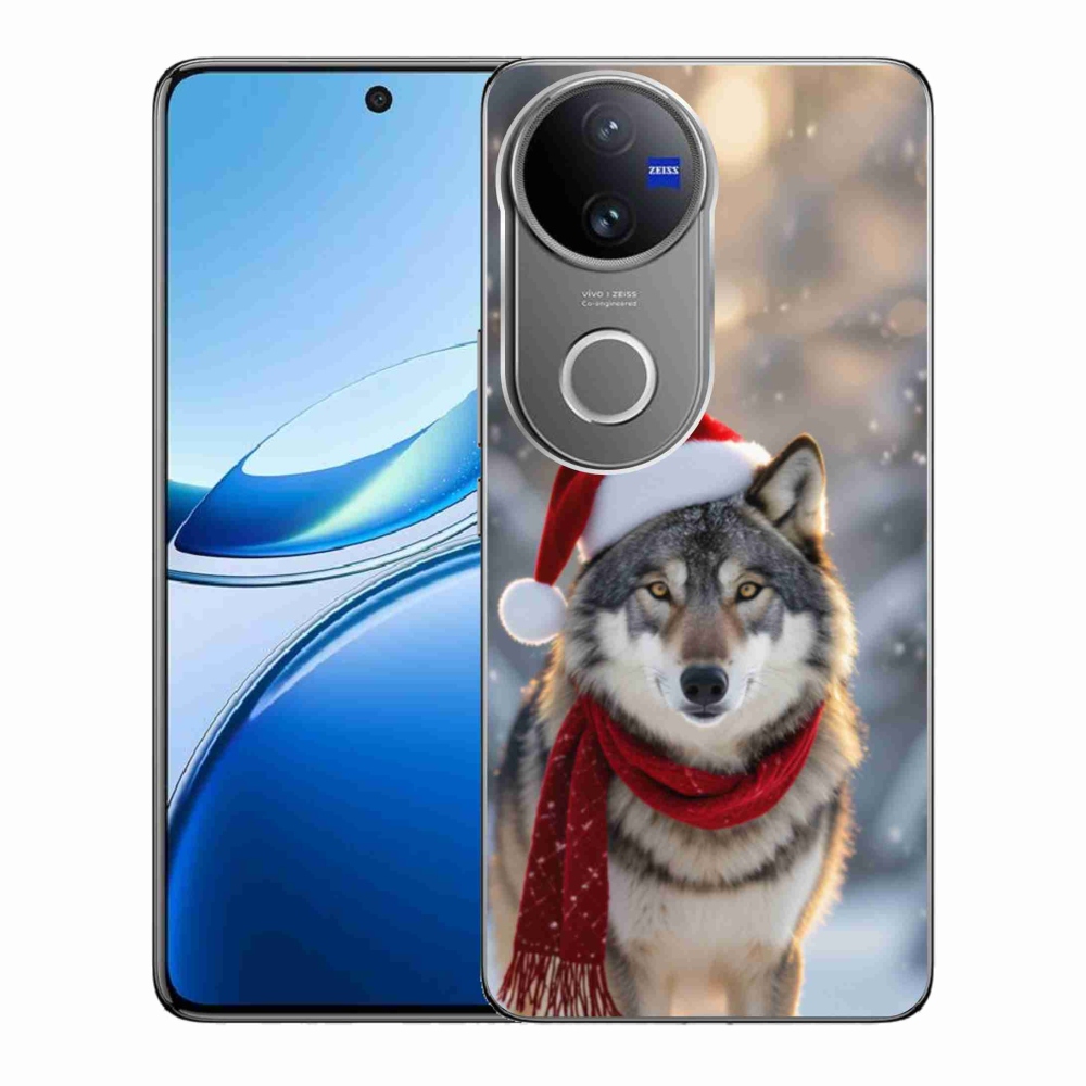 mmCase géltok a Vivo V50 5G-hez – karácsonyi farkas