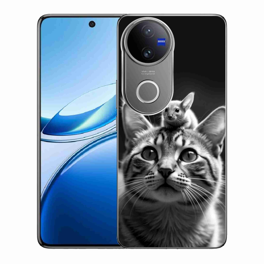 mmCase gélhuzat a Vivo V50 5G-hez – Állati barátság 2