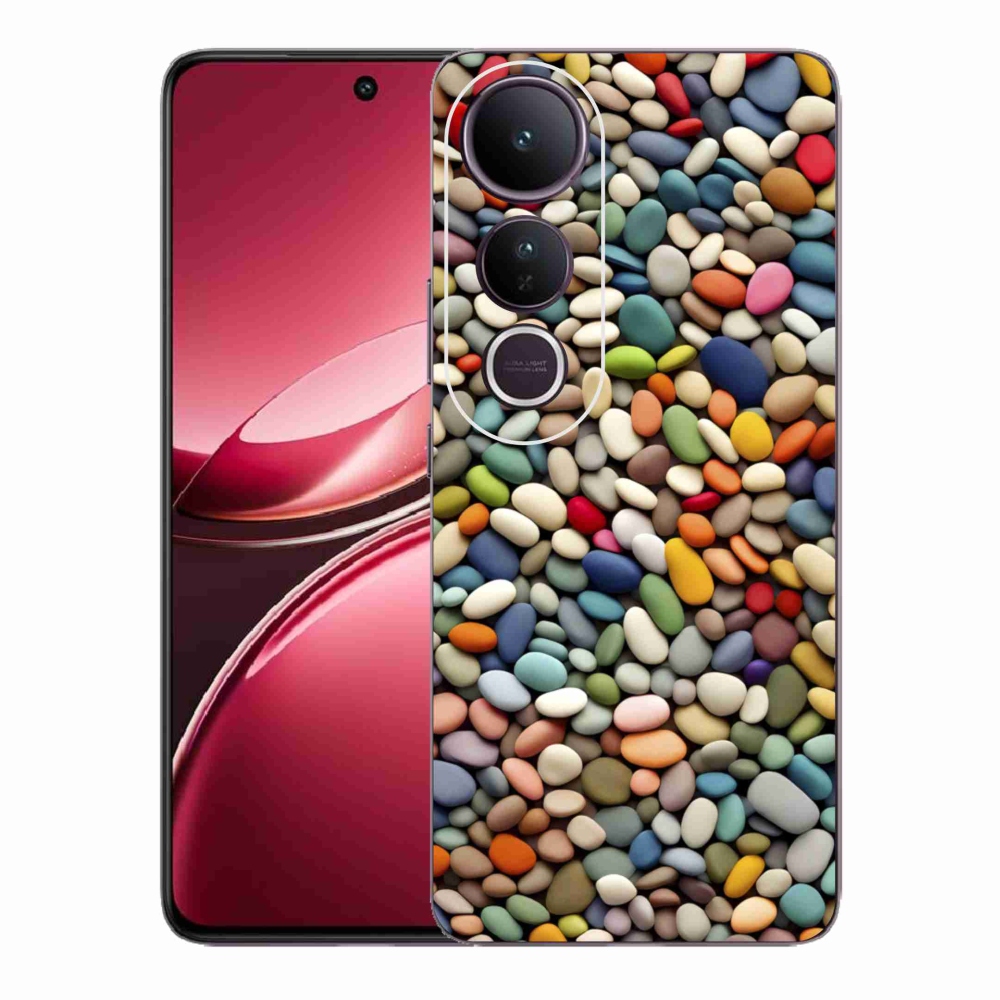 Gél borító mmCase a Vivo V50 Lite 4G/5G-hez - színes strasszkövek 2
