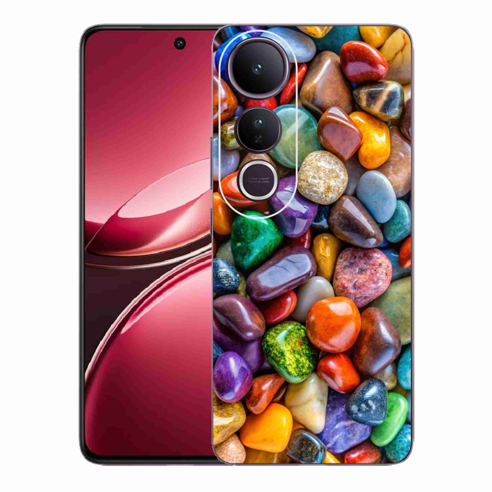 Gél borítás mmCase a Vivo V50 Lite 4G/5G készülékhez - színes strasszkövek