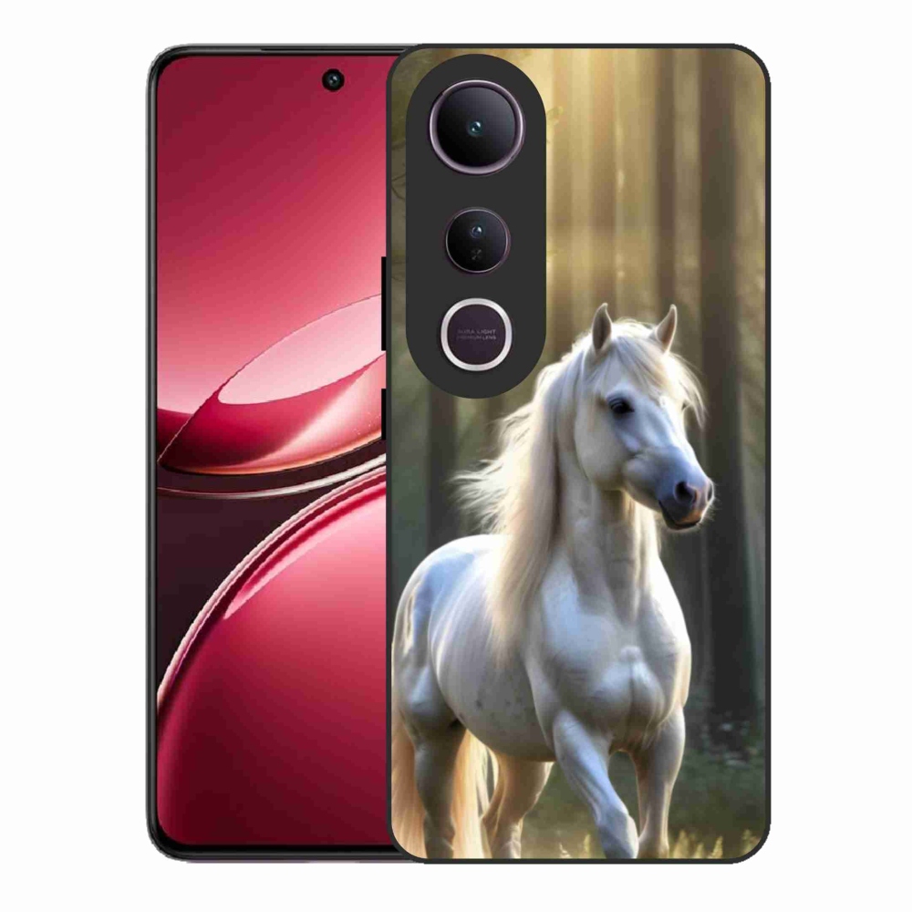 Gél borítás mmCase a Vivo V50 Lite 4G/5G - fehér ló 3