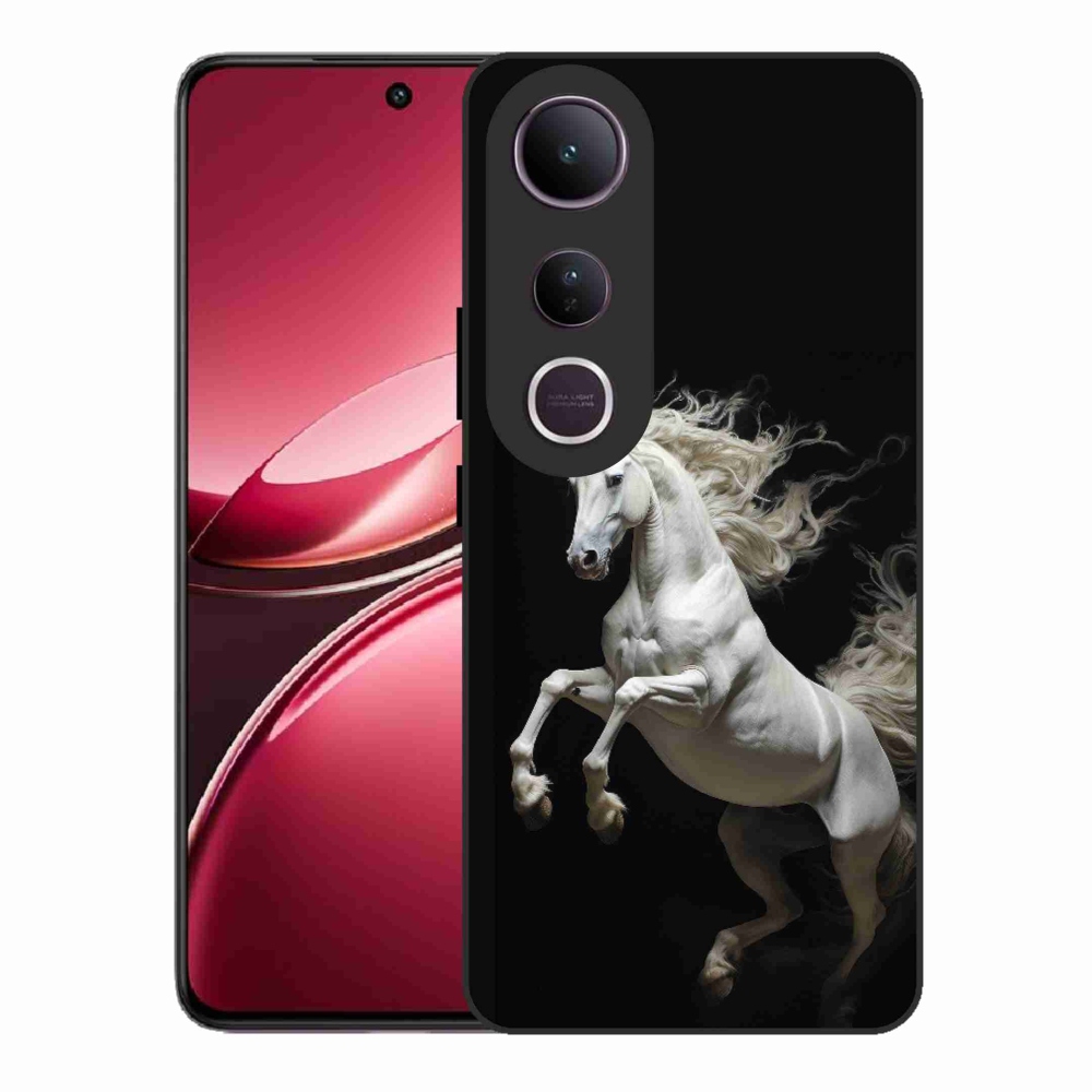 Gél borítás mmCase a Vivo V50 Lite 4G/5G - fehér ló 4