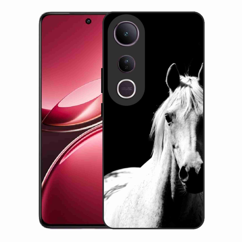 Gél borítás mmCase a Vivo V50 Lite 4G/5G - fehér ló 5
