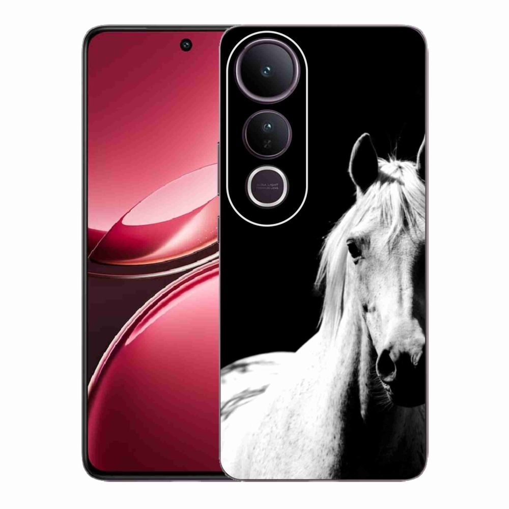 Gél borítás mmCase a Vivo V50 Lite 4G/5G - fehér ló 5