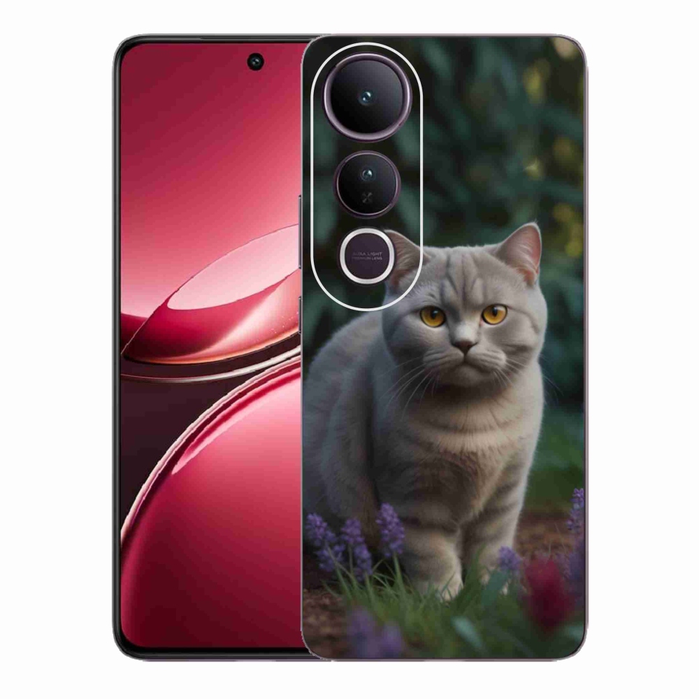 Gél borítás mmCase a Vivo V50 Lite 4G/5G készülékhez - brit macska