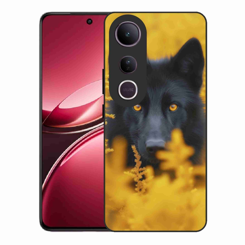 Gél borítás mmCase a Vivo V50 Lite 4G/5G - fekete farkas 2