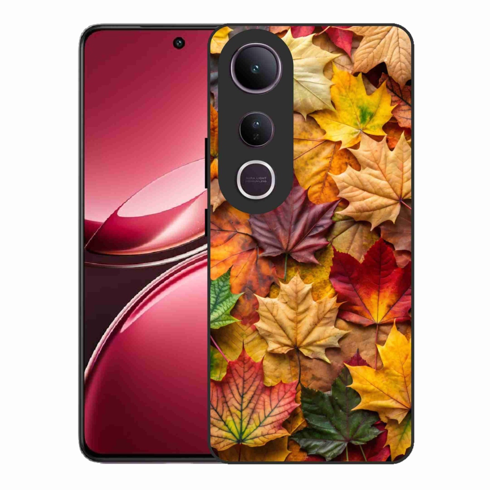 Gél borítás mmCase a Vivo V50 Lite 4G/5G készülékhez - juharlevelek 2
