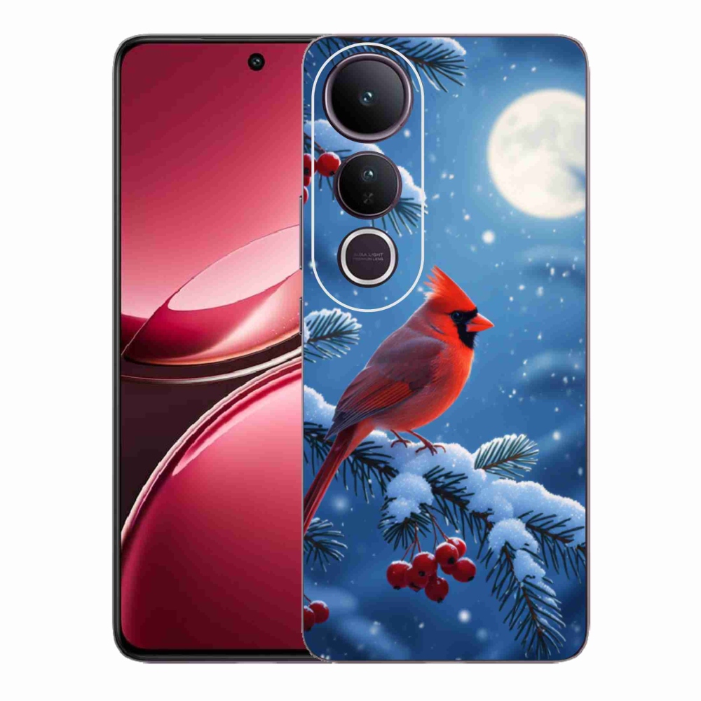 mmCase gél tok a Vivo V50 Lite 4G/5G-hez – kardinális piros
