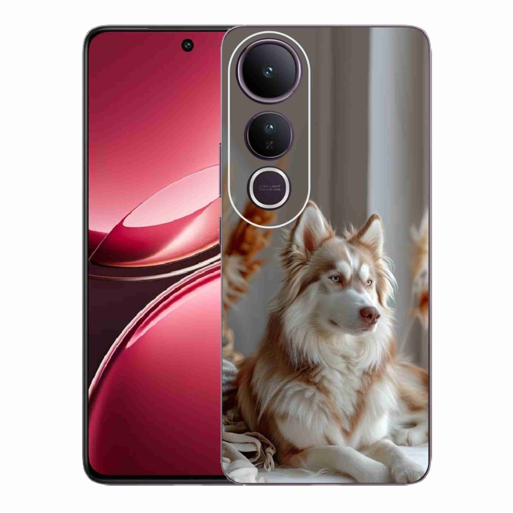 mmCase géltok a Vivo V50 Lite 4G/5G-hez – nyugodt szibériai husky