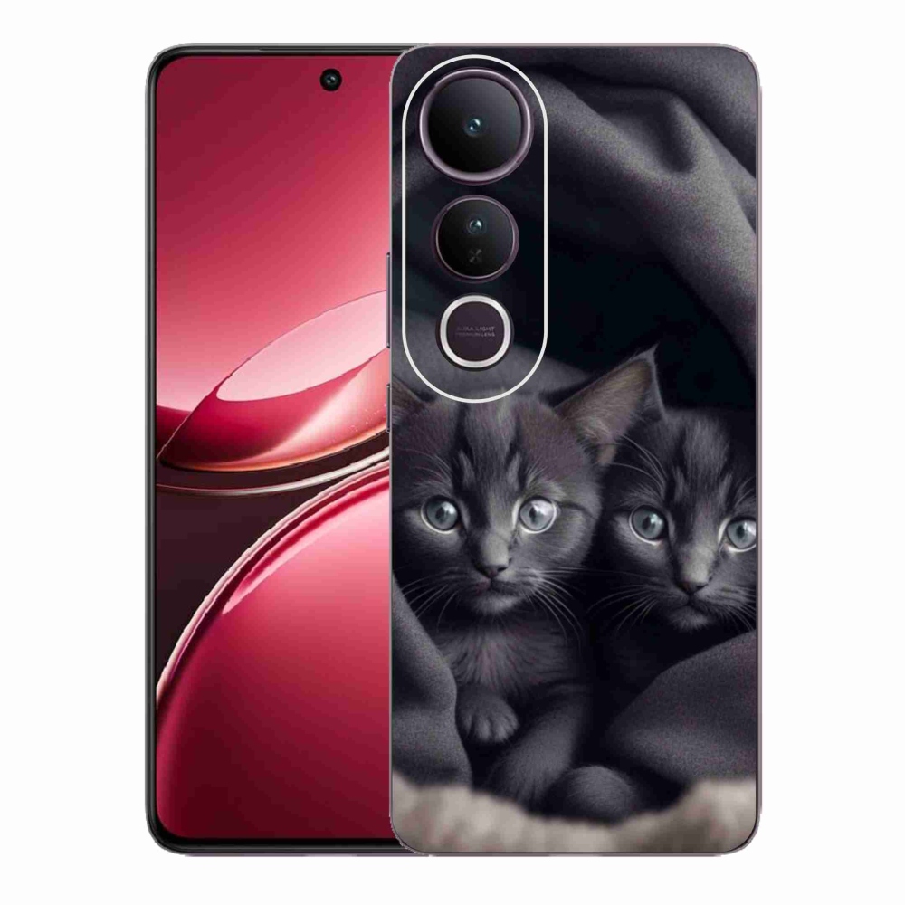 Gél borítás mmCase a Vivo V50 Lite 4G/5G készülékhez - cat duo